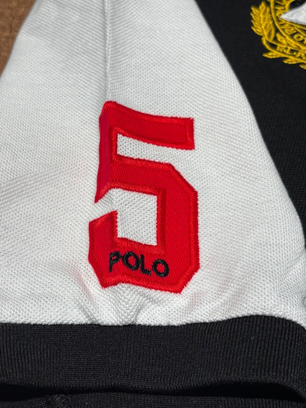 Polo Ralph Lauren Mens Black and White Slim Fit Tokyo Polo Shirt Brand New Small - Picture 6 of 13